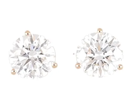 Round stud earrings, Ref. SVN-E-003